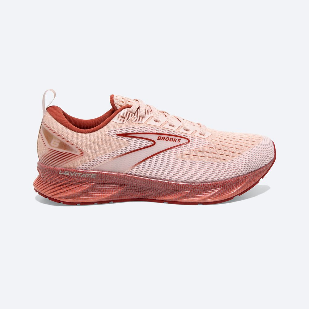 Zapatillas Running Brooks Levitate 6 Mujer Rosas | Ecuador-37582