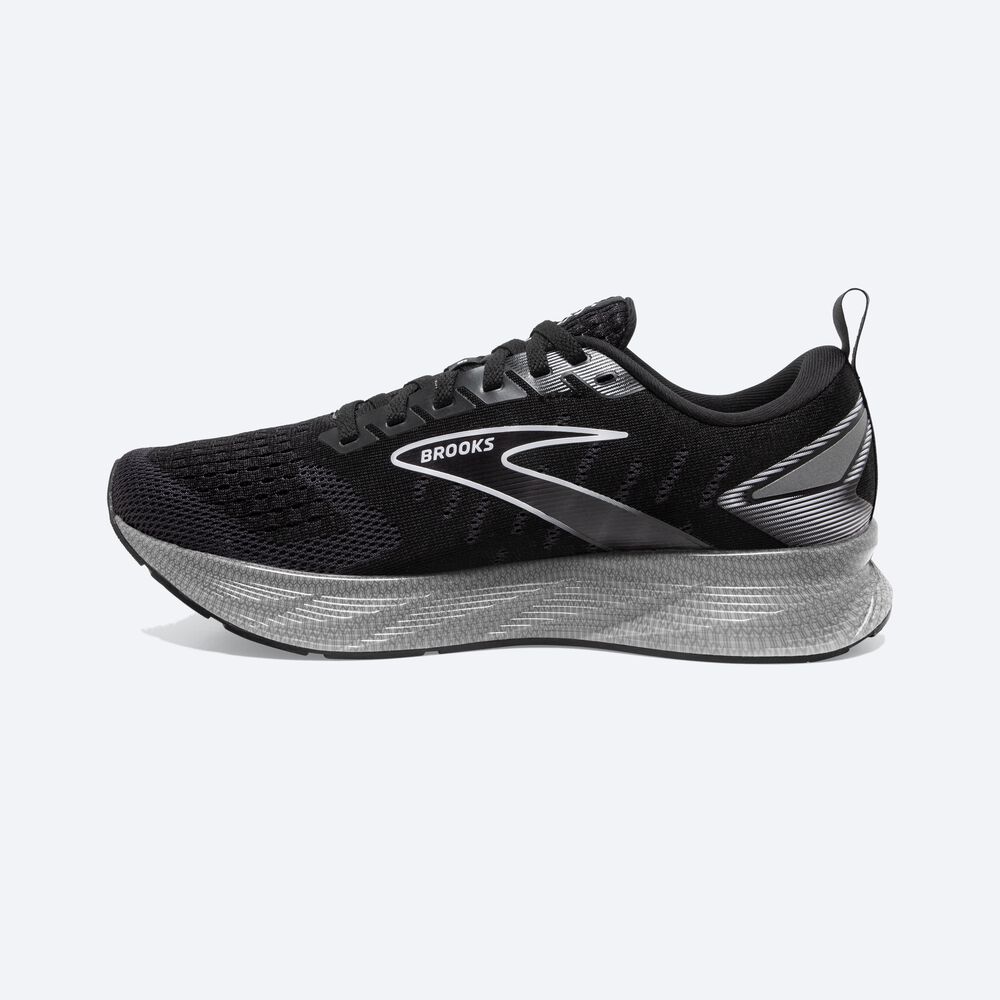 Zapatillas Running Brooks Levitate 6 Mujer Negras/Blancas | Ecuador-78135