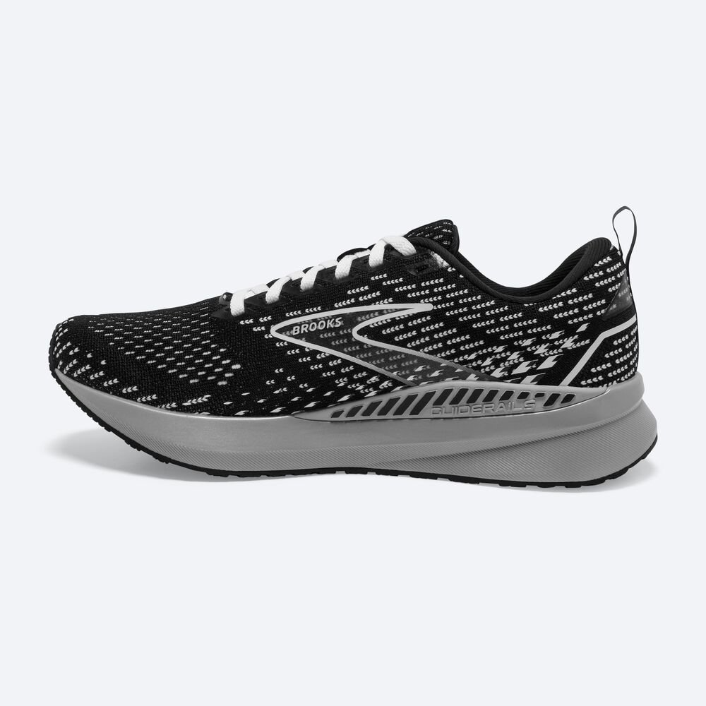 Zapatillas Running Brooks Levitate GTS 5 Mujer Negras/Gris/Blancas | Ecuador-58943