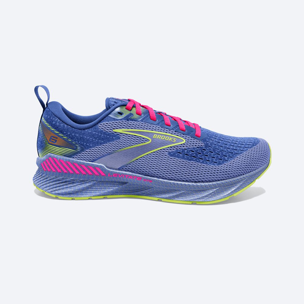 Zapatillas Running Brooks Levitate GTS 6 Mujer Moradas/Rosas | Ecuador-96723