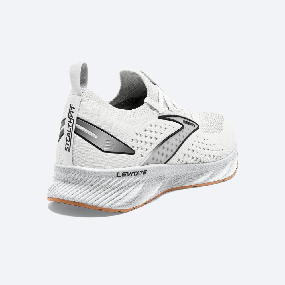 Zapatillas Running Brooks Levitate StealthFit 6 Mujer Blancas | Ecuador-01423