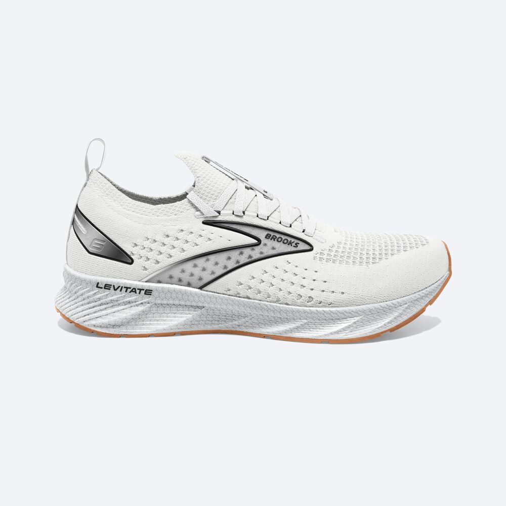 Zapatillas Running Brooks Levitate StealthFit 6 Mujer Blancas | Ecuador-01423