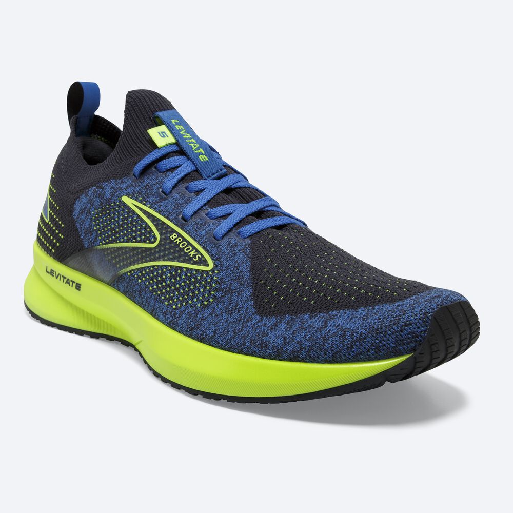 Zapatillas Running Brooks Levitate StealthFit 5 Hombre Azules | Ecuador-29305