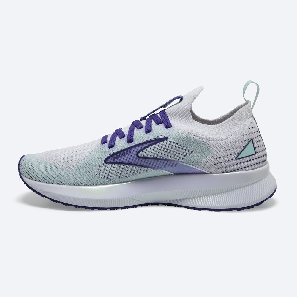 Zapatillas Running Brooks Levitate StealthFit 5 Mujer Blancas/Azul Marino Azules | Ecuador-52630