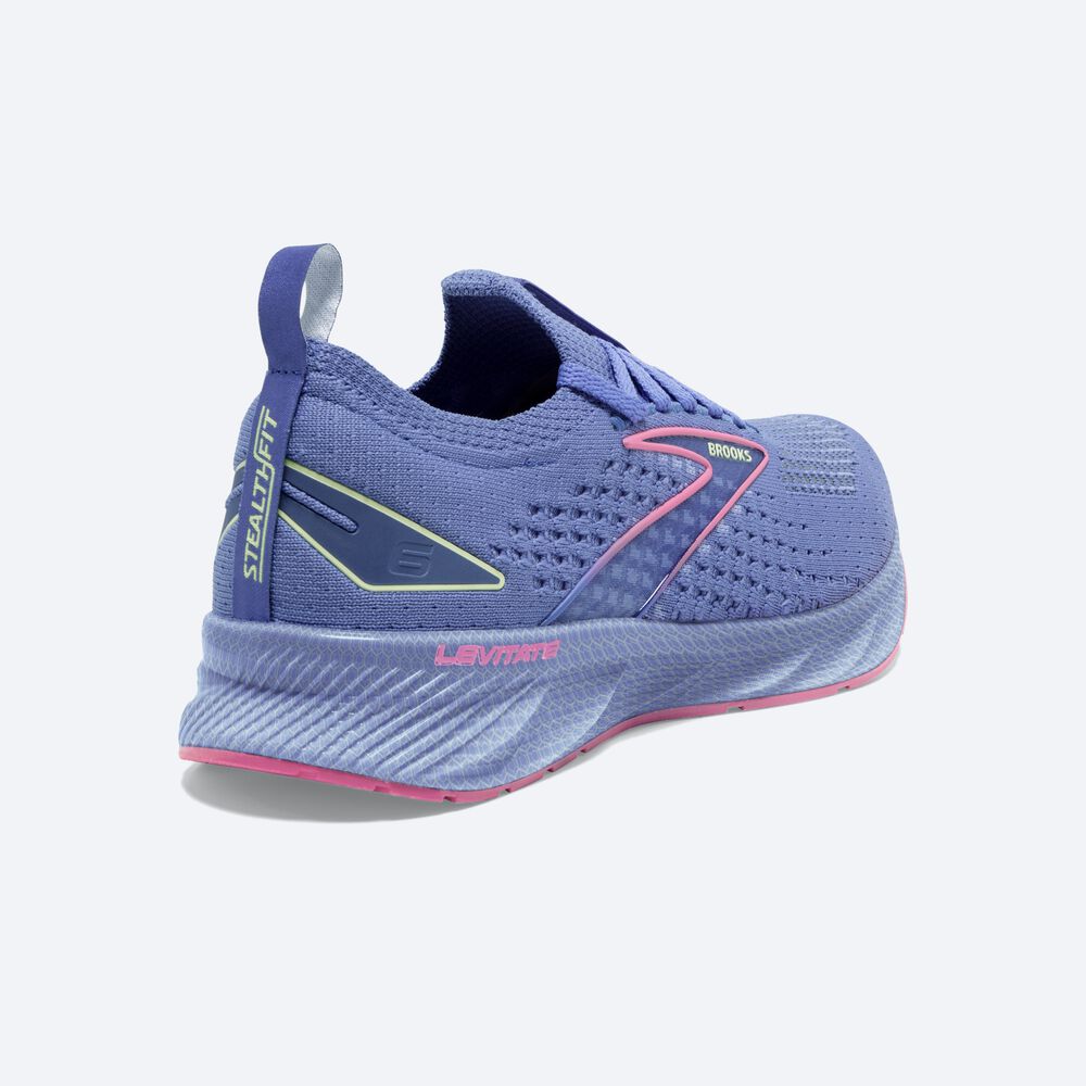 Zapatillas Running Brooks Levitate StealthFit 6 Mujer Moradas/Rosas | Ecuador-56342