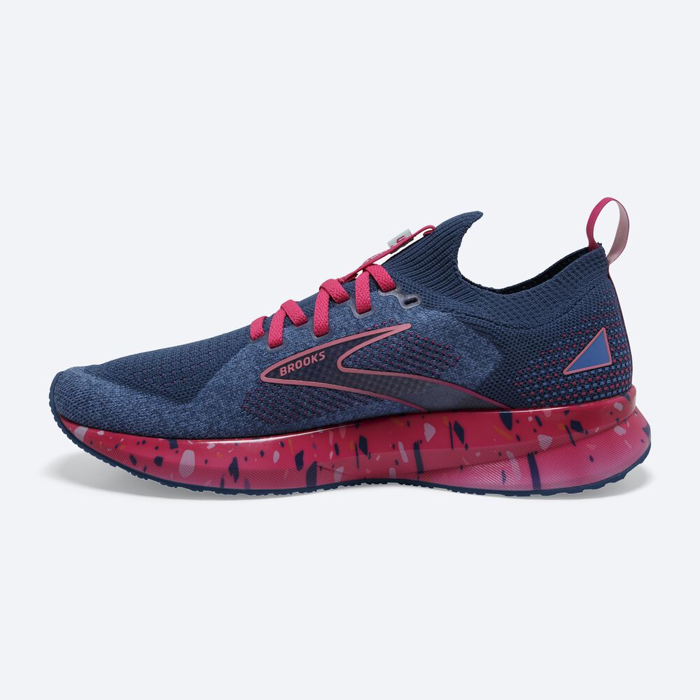 Zapatillas Running Brooks Levitate StealthFit 5 Mujer Azules/Moradas | Ecuador-67095