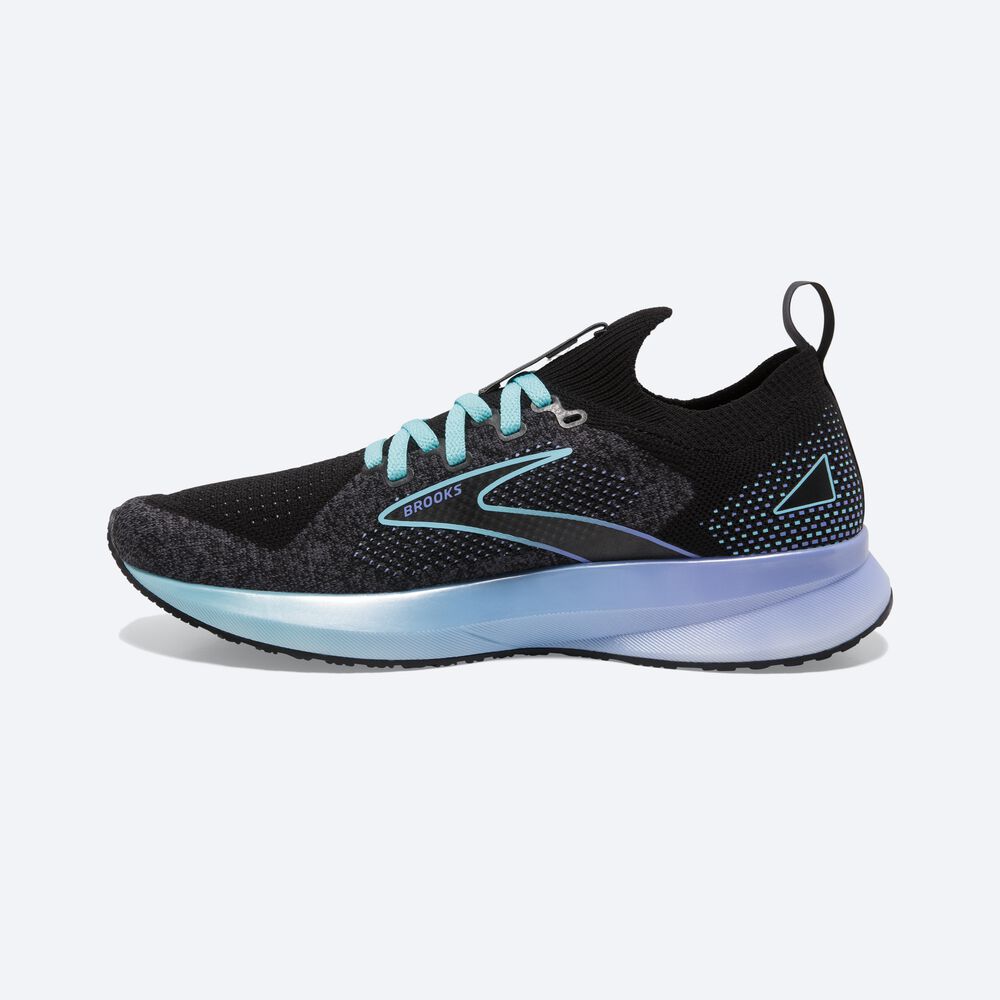 Zapatillas Running Brooks Levitate StealthFit 5 Mujer Azules/Flores/Negras | Ecuador-74285