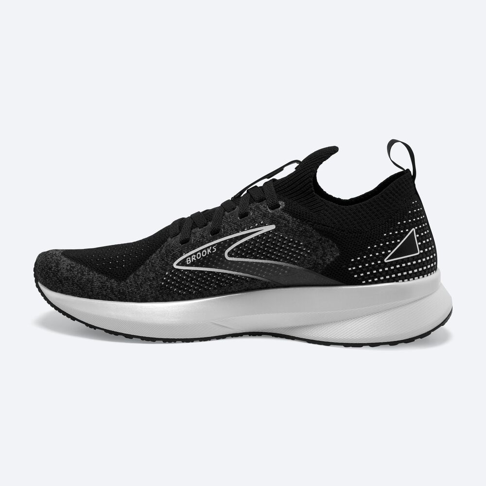 Zapatillas Running Brooks Levitate StealthFit 5 Mujer Negras/Gris/Blancas | Ecuador-86592