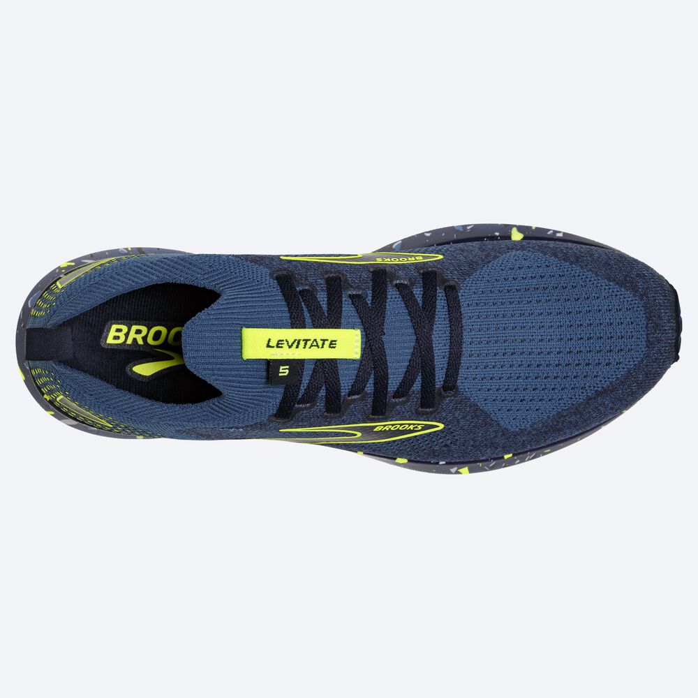 Zapatillas Running Brooks Levitate StealthFit 5 Hombre Azules Oscuro/Azul Marino | Ecuador-98714