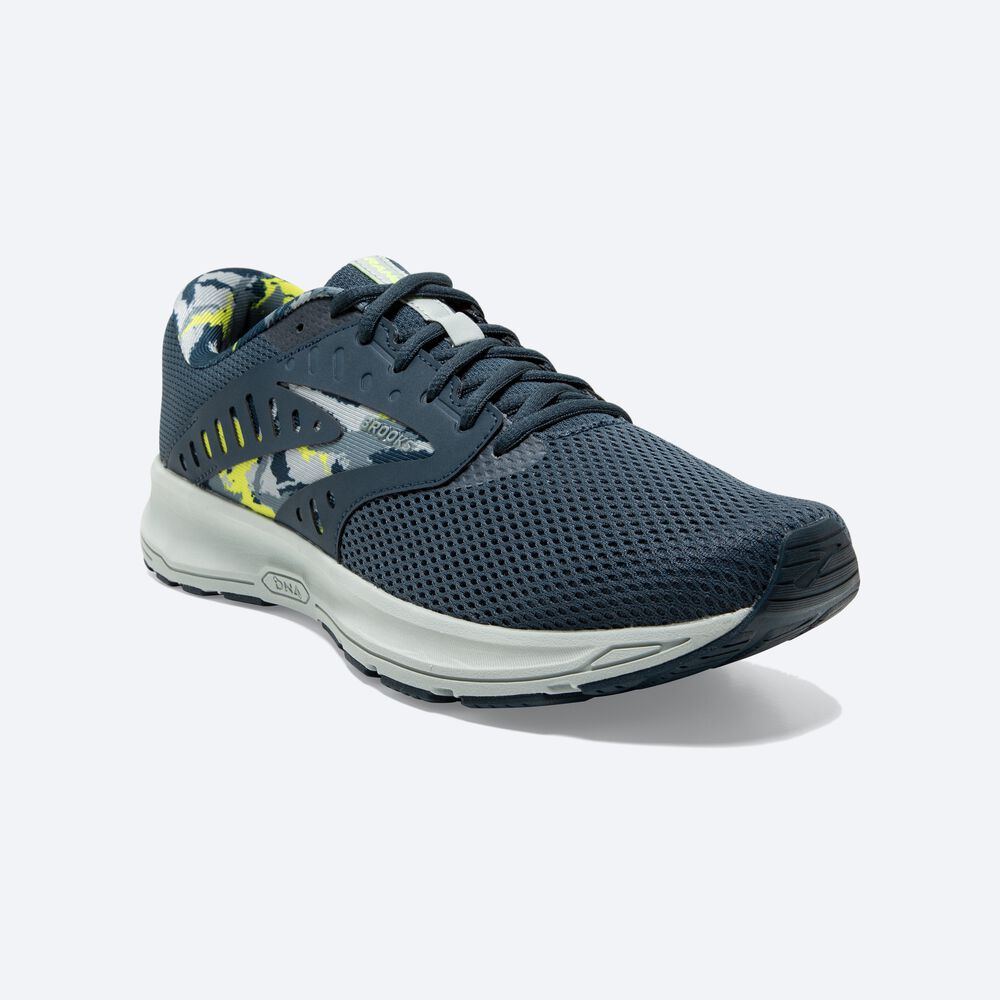 Zapatillas Running Brooks Range 2 Hombre Azul Marino/Gris | Ecuador-61802