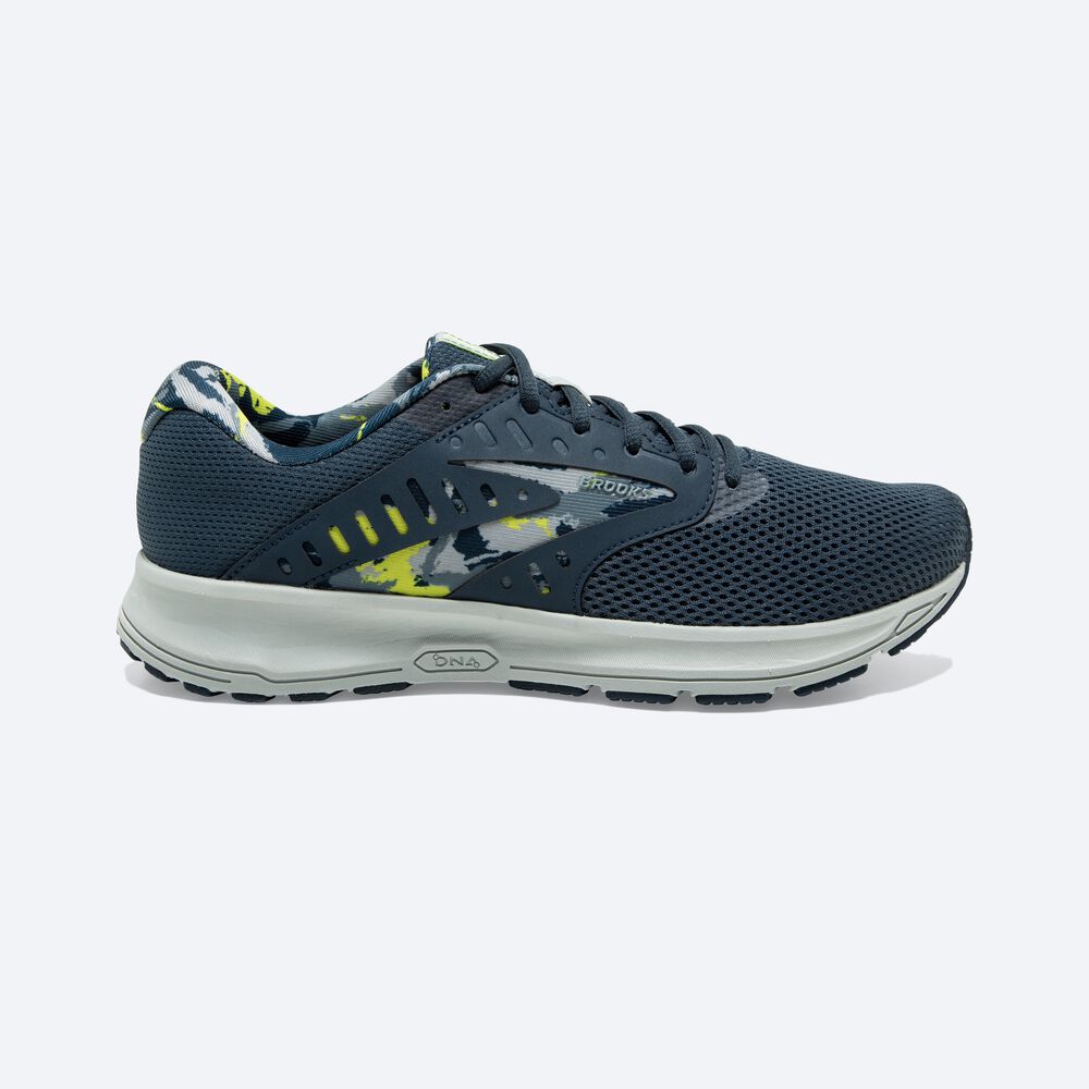 Zapatillas Running Brooks Range 2 Hombre Azul Marino/Gris | Ecuador-61802