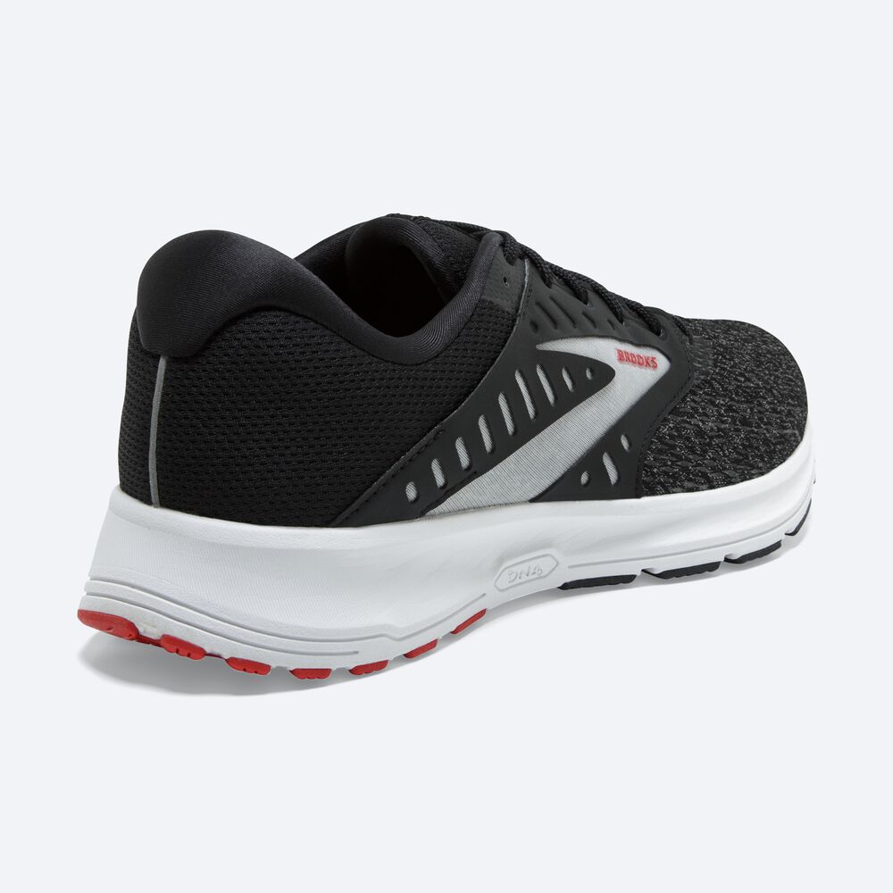 Zapatillas Running Brooks Range 2 Hombre Negras/Blancas/Rojas | Ecuador-74093