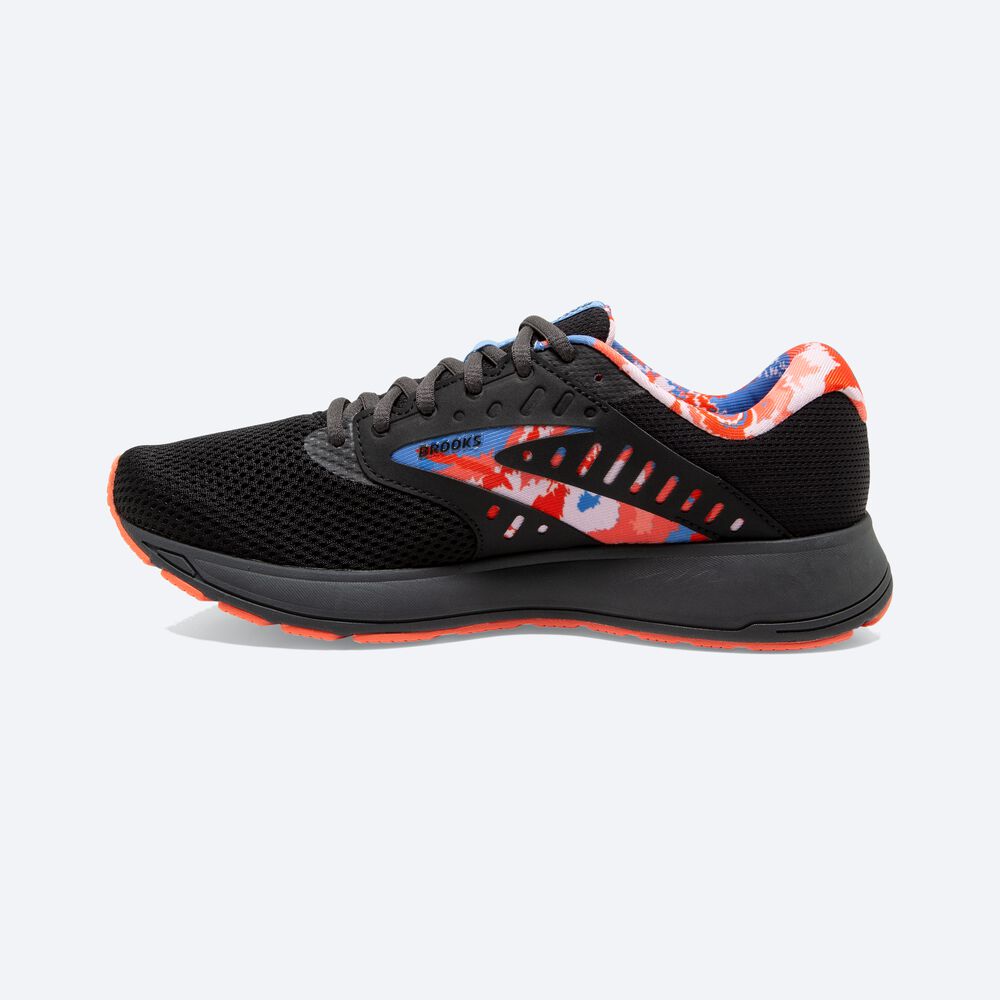 Zapatillas Running Brooks Range 2 Mujer Negras/Coral | Ecuador-13026