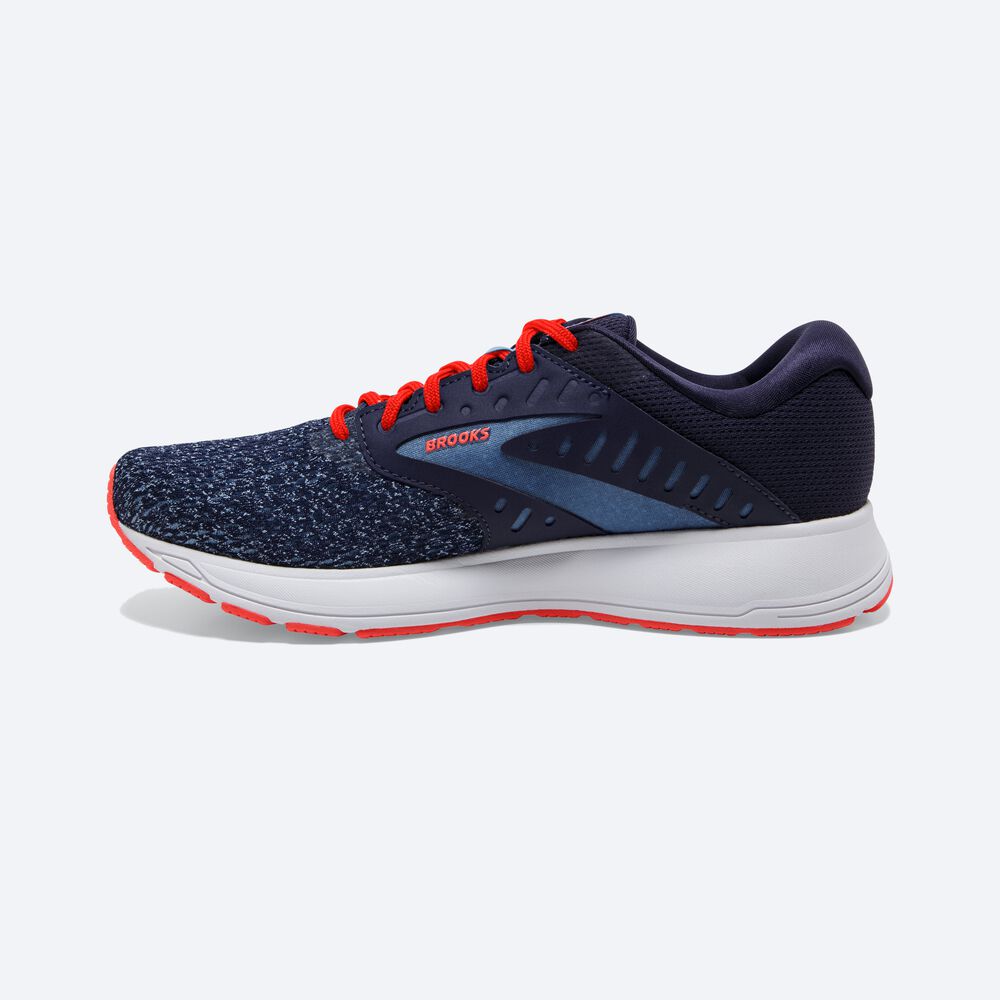 Zapatillas Running Brooks Range 2 Mujer Azul Marino/Azules/Coral | Ecuador-20357