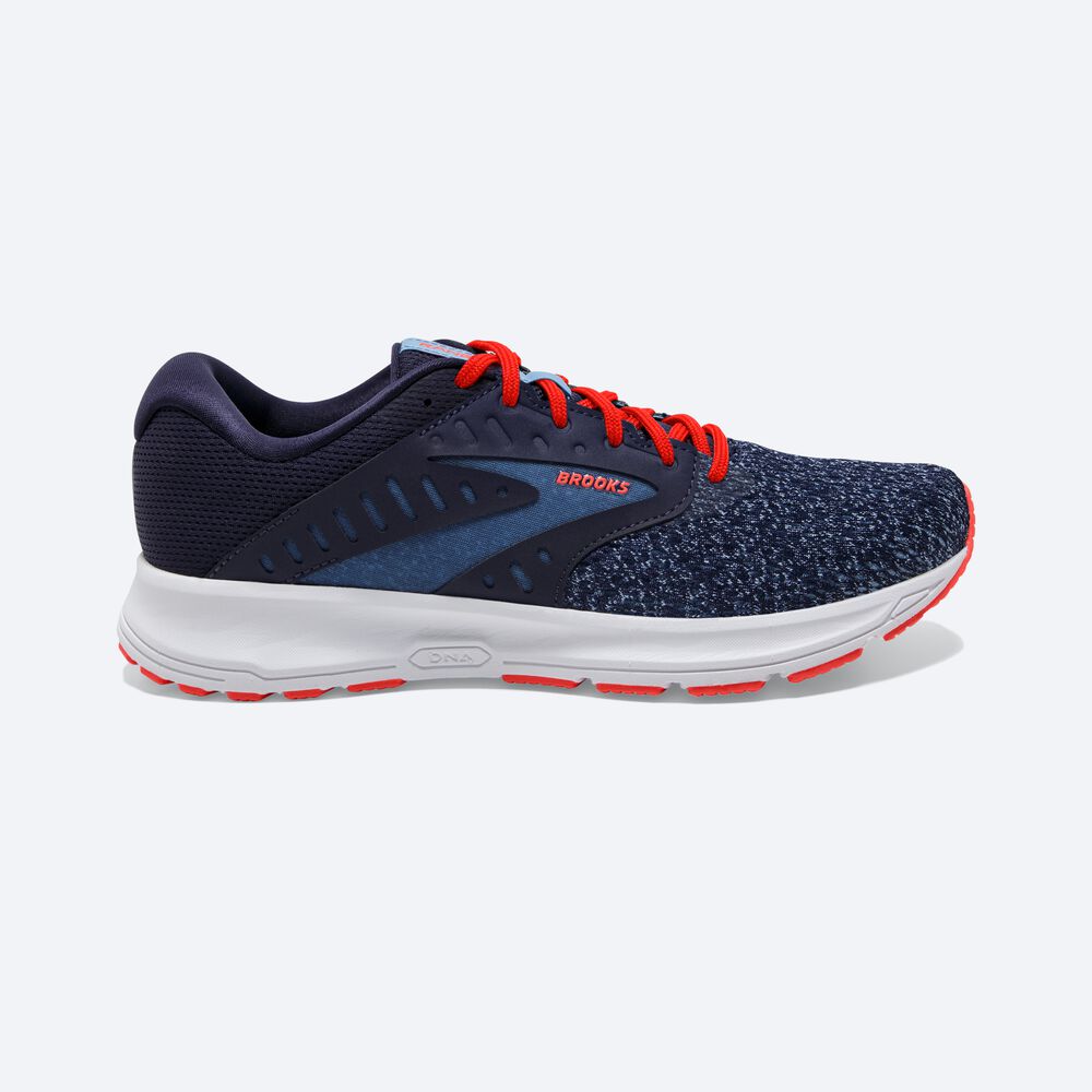 Zapatillas Running Brooks Range 2 Mujer Azul Marino/Azules/Coral | Ecuador-20357