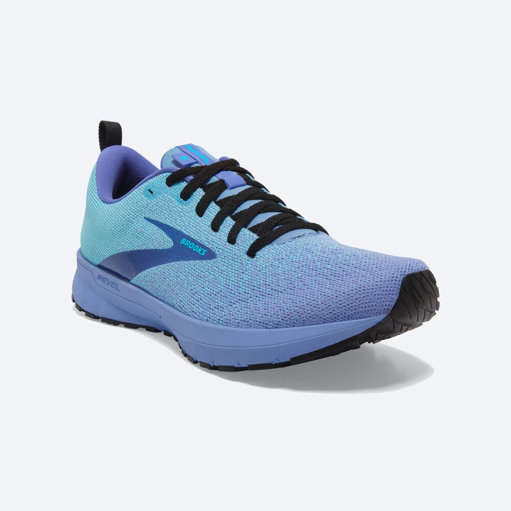 Zapatillas Running Brooks Revel 5 Mujer Azules | Ecuador-57860