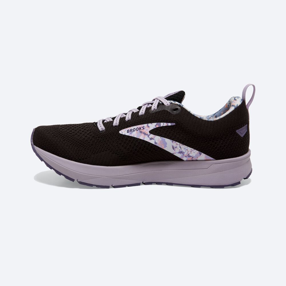 Zapatillas Running Brooks Revel 5 Mujer Negras | Ecuador-63174