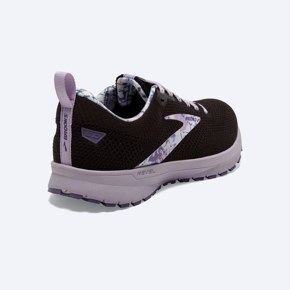 Zapatillas Running Brooks Revel 5 Mujer Negras | Ecuador-63174