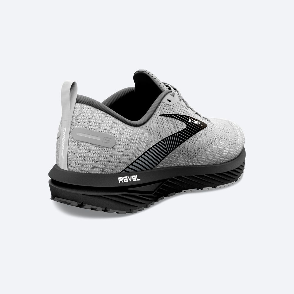 Zapatillas Running Brooks Revel 6 Hombre Gris | Ecuador-52176