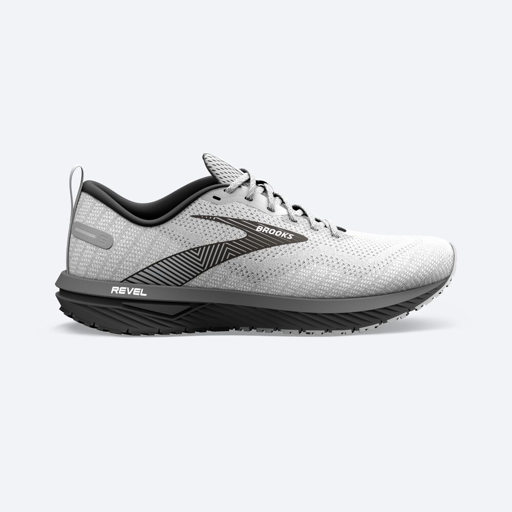 Zapatillas Running Brooks Revel 6 Hombre Gris | Ecuador-52176