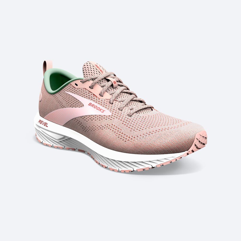 Zapatillas Running Brooks Revel 6 Mujer Rosas | Ecuador-13487