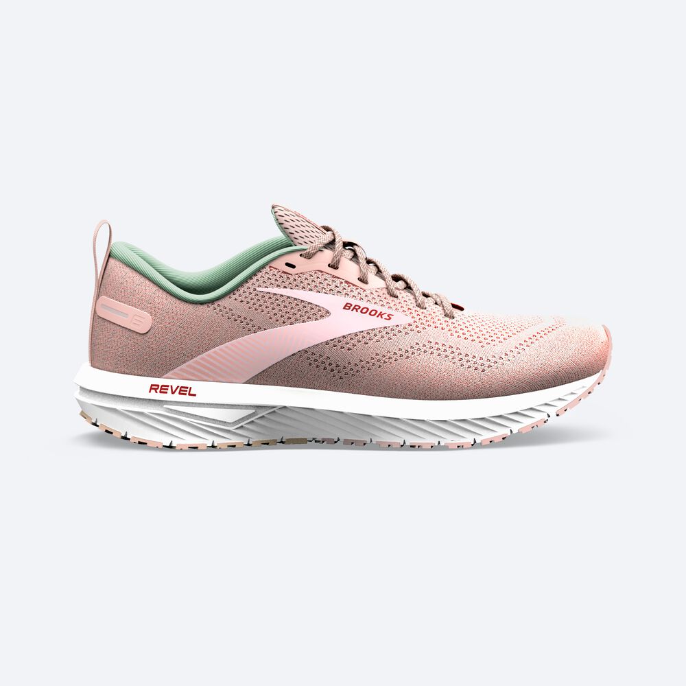 Zapatillas Running Brooks Revel 6 Mujer Rosas | Ecuador-13487