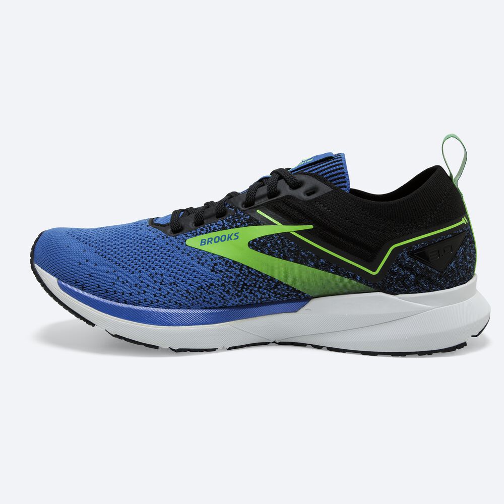 Zapatillas Running Brooks Ricochet 3 Hombre Azules/Verde | Ecuador-35819