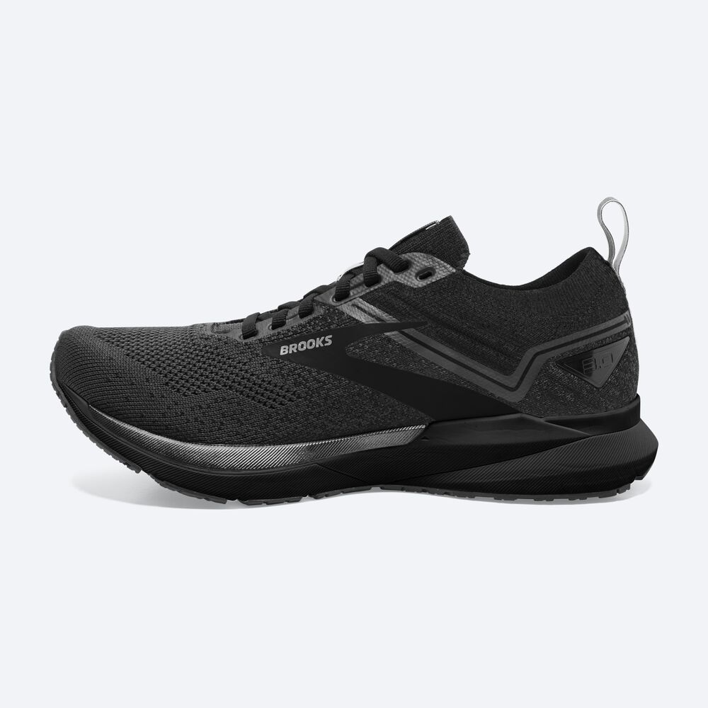 Zapatillas Running Brooks Ricochet 3 Hombre Negras | Ecuador-51764