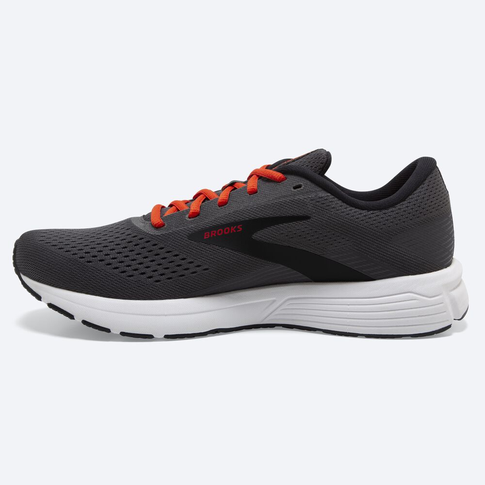 Zapatillas Running Brooks Signal 3 Hombre Negras/Rojas | Ecuador-04321