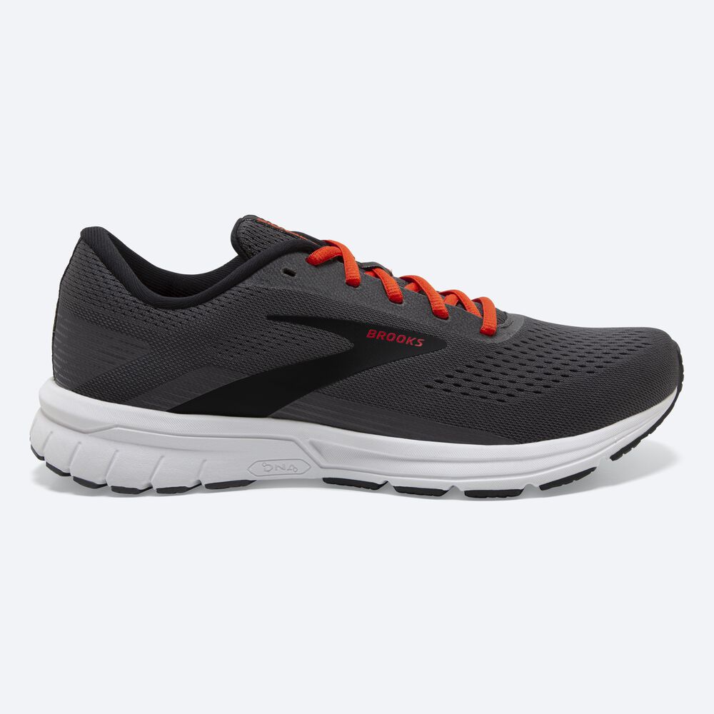 Zapatillas Running Brooks Signal 3 Hombre Negras/Rojas | Ecuador-04321