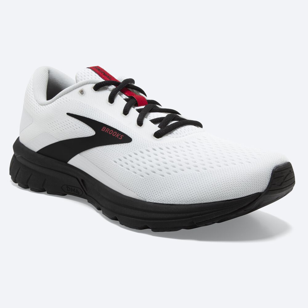 Zapatillas Running Brooks Signal 3 Hombre Blancas/Negras/Rojas | Ecuador-20965