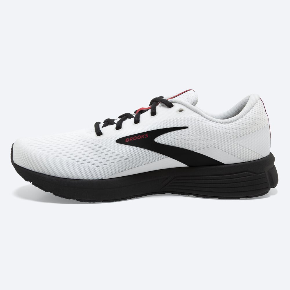 Zapatillas Running Brooks Signal 3 Hombre Blancas/Negras/Rojas | Ecuador-20965