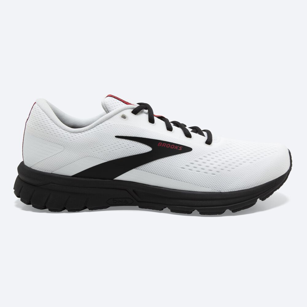 Zapatillas Running Brooks Signal 3 Hombre Blancas/Negras/Rojas | Ecuador-20965