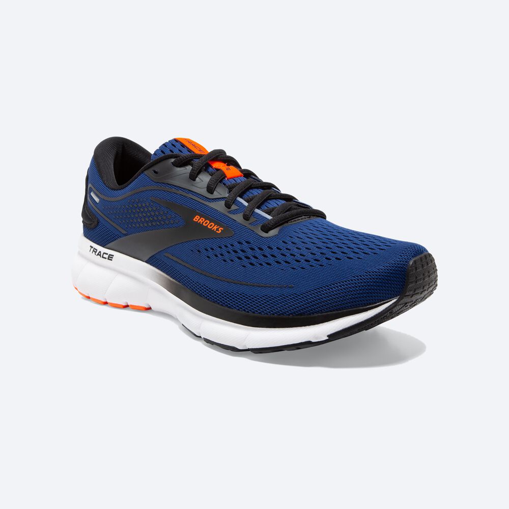 Zapatillas Running Brooks Trace 2 Hombre Azules/Negras/Blancas | Ecuador-05967