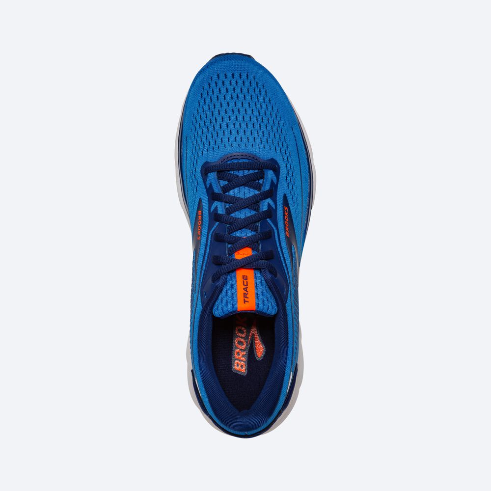 Zapatillas Running Brooks Trace 2 Hombre Azules/Azules/Naranjas | Ecuador-10847