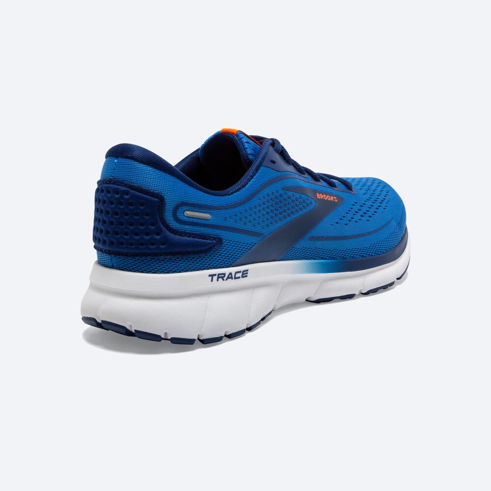 Zapatillas Running Brooks Trace 2 Hombre Azules/Azules/Naranjas | Ecuador-10847