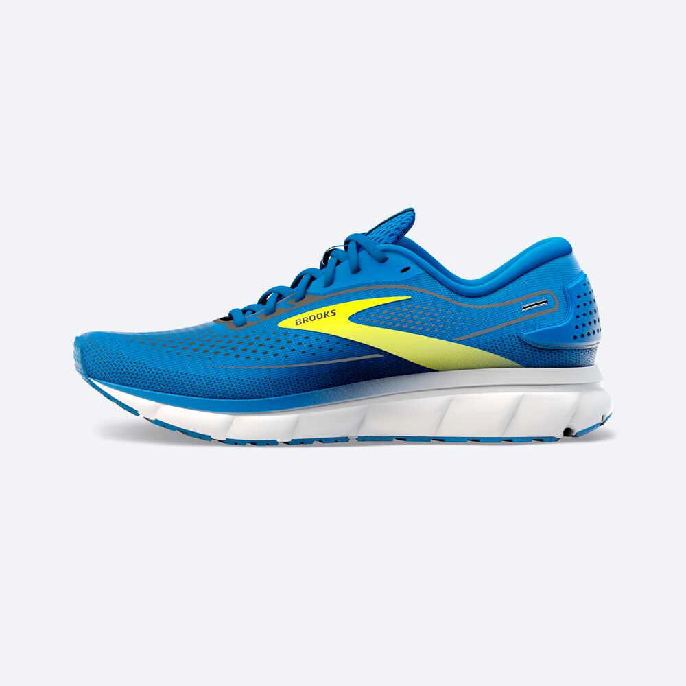 Zapatillas Running Brooks Trace 2 Hombre Azules/Blancas | Ecuador-16328