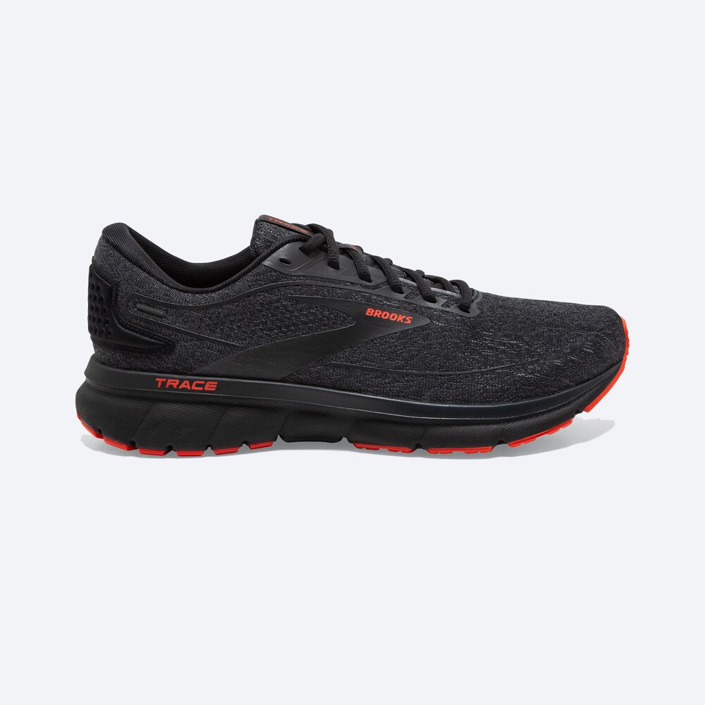 Zapatillas Running Brooks Trace 2 Hombre Negras/Rosas | Ecuador-17983