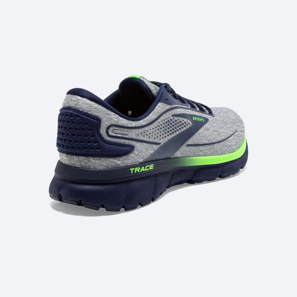 Zapatillas Running Brooks Trace 2 Hombre Gris/Azules/Verde | Ecuador-35289