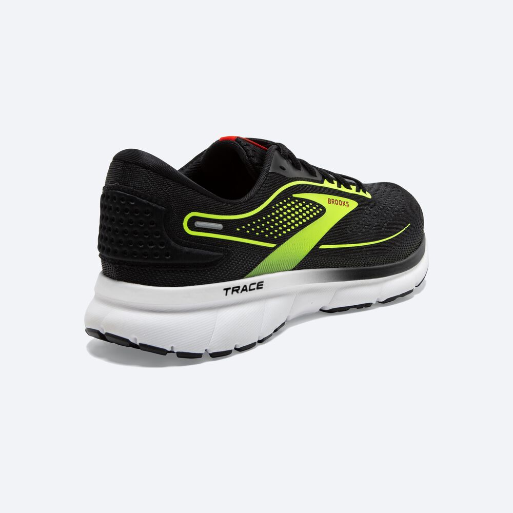 Zapatillas Running Brooks Trace 2 Hombre Negras/Gris | Ecuador-75846