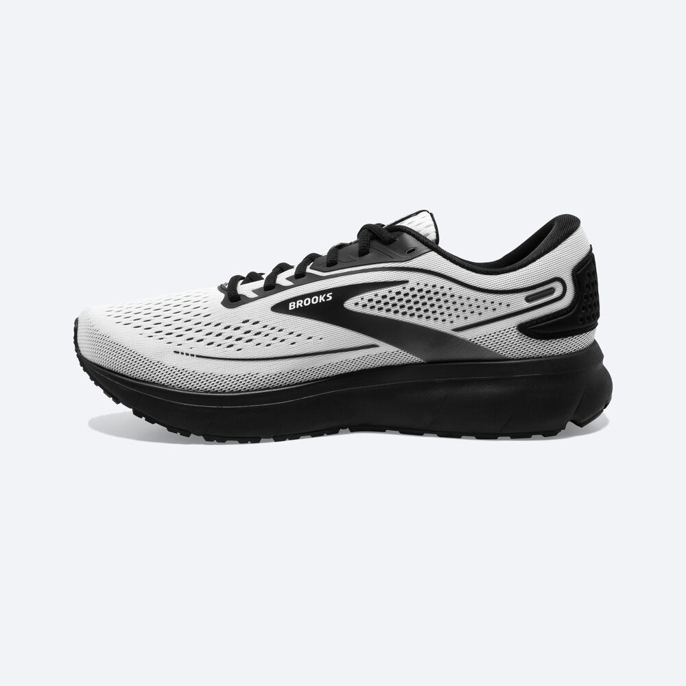 Zapatillas Running Brooks Trace 2 Hombre Blancas/Negras | Ecuador-78269