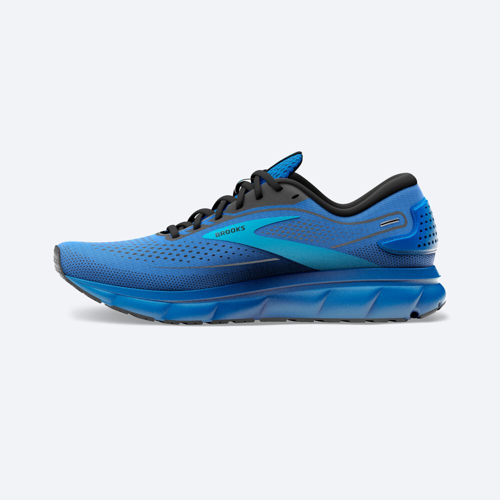 Zapatillas Running Brooks Trace 2 Hombre Azules/Azules/Negras | Ecuador-85390