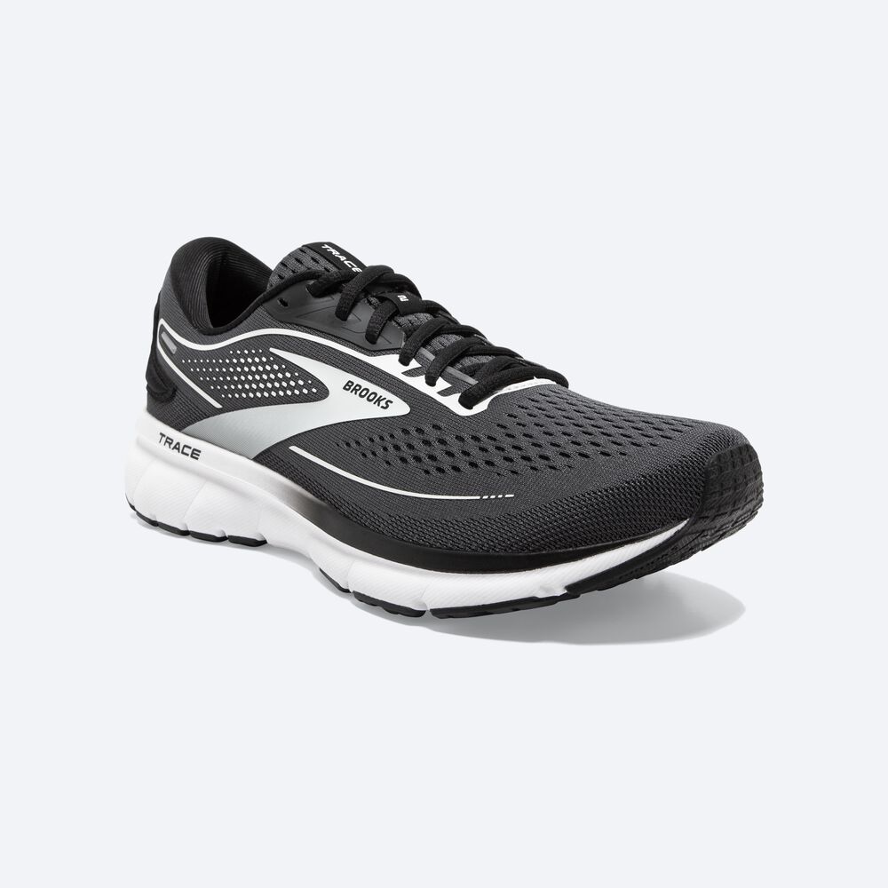 Zapatillas Running Brooks Trace 2 Mujer Negras/Blancas | Ecuador-05214