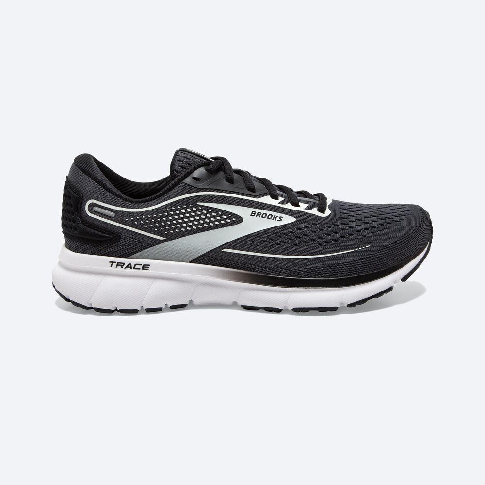 Zapatillas Running Brooks Trace 2 Mujer Negras/Blancas | Ecuador-05214