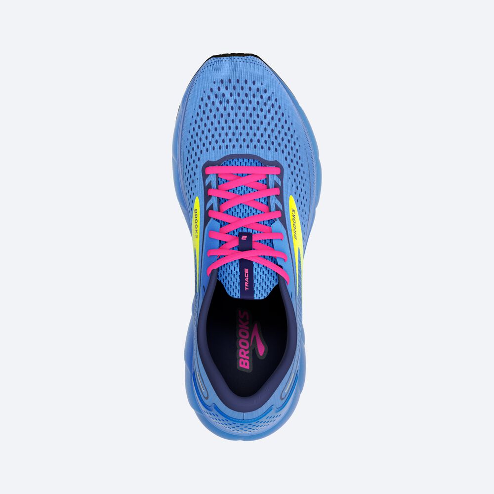 Zapatillas Running Brooks Trace 2 Mujer Azules/Rosas | Ecuador-12580