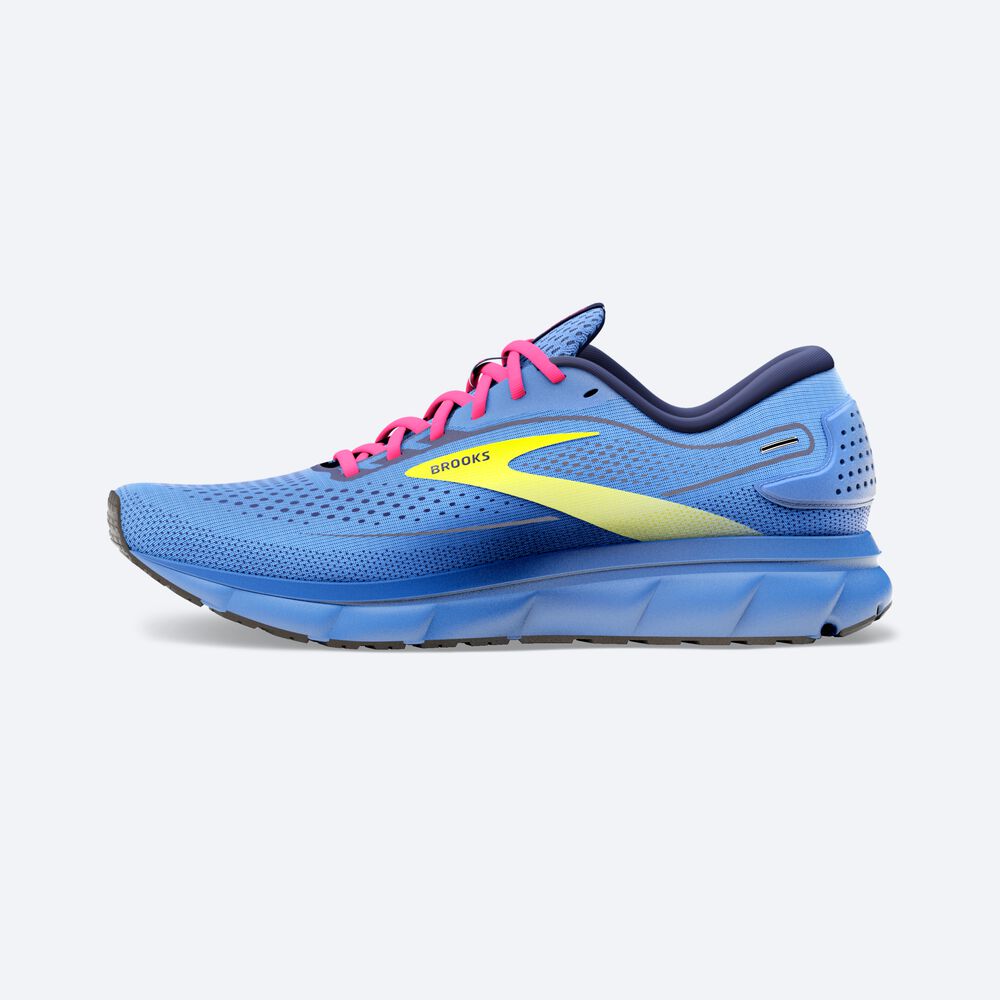 Zapatillas Running Brooks Trace 2 Mujer Azules/Rosas | Ecuador-12580