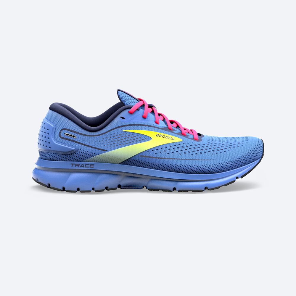 Zapatillas Running Brooks Trace 2 Mujer Azules/Rosas | Ecuador-12580