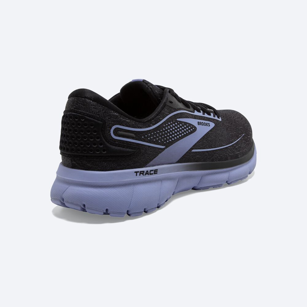 Zapatillas Running Brooks Trace 2 Mujer Negras/Moradas | Ecuador-23916