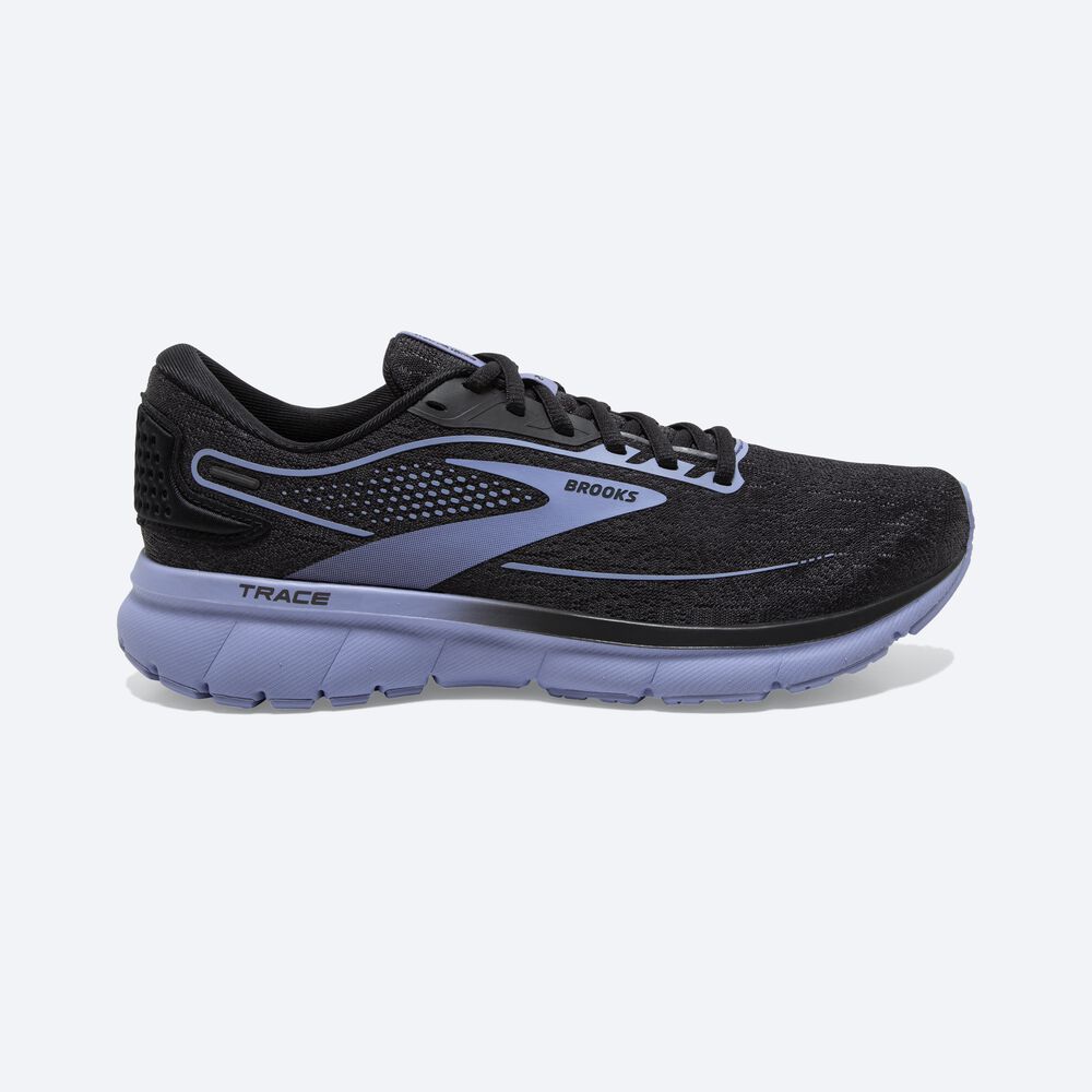 Zapatillas Running Brooks Trace 2 Mujer Negras/Moradas | Ecuador-23916