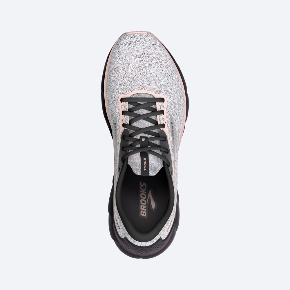 Zapatillas Running Brooks Trace 2 Mujer Gris/Negras | Ecuador-41253